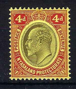 Image of Nyasaland/Malawi SG 76w UMM British Commonwealth Stamp